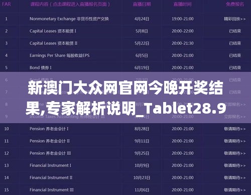 新澳门大众网官网今晚开奖结果,专家解析说明_Tablet28.903-9