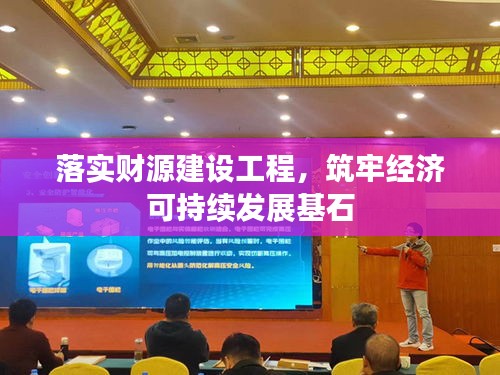 落实财源建设工程，筑牢经济可持续发展基石